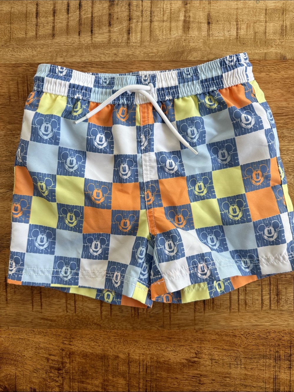 Disney/Janie and Jack Mickey swim trunks